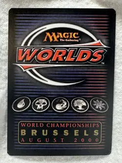 MTG - City of Brass - 2000 Nicolas Labarre World Champ - NM - Free Shipping! - Image 2