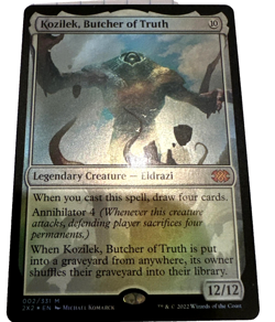 2022 Magic the Gathering Kozilek Butcher of Truth Legendary Creature Eldrazi - Image 1