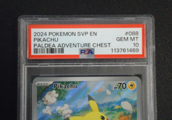 2024 POKEMON Pikachu SVP088 Paldea Black Star Promo PSA GEM MINT 10 - Image 2