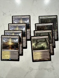 Magic the Gathering MTG Orzhov Temple Of Silence Shineshadow Snarl Dual Lands - Image 1
