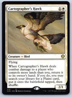 Cartographer's Hawk - Starter Commander Decks - MTG - Near Mint - Image 1