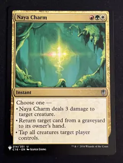 1x Naya Charm (214) Mystery Booster LP MTG Magic the Gathering x1 MKE - Image 1