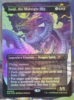 1x FOIL Junji, The Midnight Sky MTG Encyclopedia Of Magic Secret Lair NM - Image 1