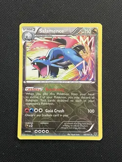Salamence 64/101 Reverse Holo Rare BW Plasma Blast Pokemon TCG MP - Image 1