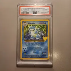 2021 Pokemon Celebrations Blastoise PSA 10 Classic Collection #2 - Image 1