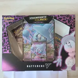 🔥🔥🚀📈 Pokemon TCG Champions Path Collection - Hatterene V Box Sealed - NEW - Image 1