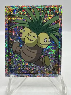 1999 #S16 Exeggutor Glitter Holo Pokemon Series 1 Sticker Topps Merlin Nintendo - Image 1