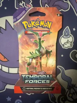 Pokemon Scarlet & Violet Temporal Forces Sleeved Booster Pack - Image 1
