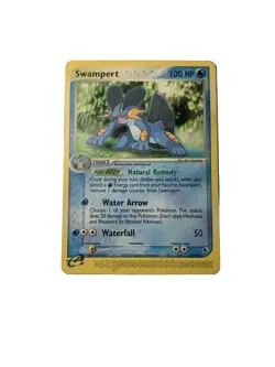 Pokemon TCG Swampert EX Ruby and Sapphire 23/109 Regular Rare - Image 1