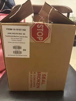 NEW CASE Pokemon Team Rocket's Mewtwo EX Box Destined Rivals ✅SHIPS IN 1 DAY✅ - Image 1