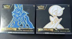 Pokemon Mega Evolution Pokemon Center Elite Trainer Box ETB Set of 2 Sealed READ - Image 1