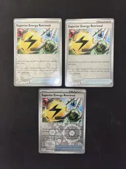 3X Superior Energy Retrieval #189/193 (Paldea Evolved) - Pokemon TCG - RH - M/NM - Image 1
