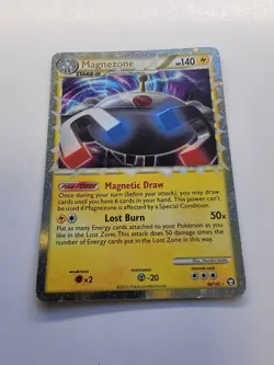 Pokemon TCG Magnezone 96/102 Ultra Rare Holo Triumphant Light Play - Image 1