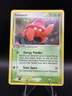 Pokemon Parasect Reverse Holo EX FireRed & LeafGreen 43/112 Near Mint Condition - Image 1