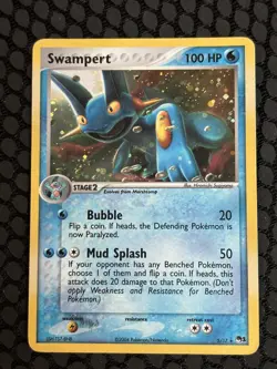 Pokemon TCG - Swampert 5/17 - Pop Series 1 - Holo Rare LP 5/17 - Image 1