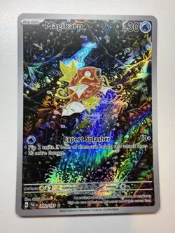 Pokemon TCG Magikarp Scarlet & Violet - Paldea Evolved 080/073 Holo Illustration - Image 2