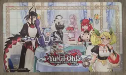 Yu-Gi-Oh! "DRAGON MAIDS" 2025 new Win-A-Mat Playmat, fast ship, in hand play mat - Image 1
