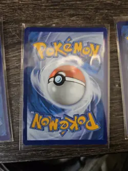 HD Cosmo Swirl, LEAF GREEN Holo Energy 001 , 151 Pokemon Scarlet And Violet x3 - Image 3