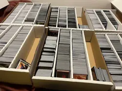 MAGIC THE GATHERING COLLECTION 4000 ASSORTED COMMON BULK MTG JOB LOT CARDS - Image 1