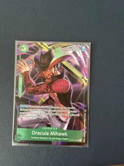 Dracule Mihawk (Illustration Box Vol.4) ST12-003 One Piece Promotion Cards Foil - Image 1