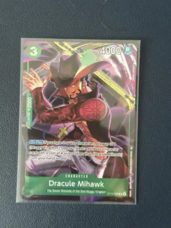 Dracule Mihawk (Illustration Box Vol.4) ST12-003 One Piece Promotion Cards Foil - Image 3