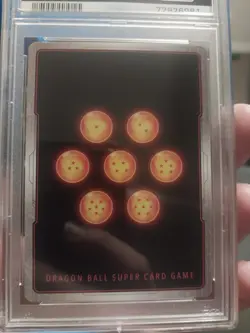 PSA 10 / The Radiant Saiyans Secret Rare Dragon Ball Super Card Game Master's - Image 3