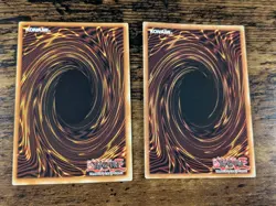 YU-GI-OH SECRET RARE KAISER GLIDER NEO/GOLD BURST 2 CARD LOT NM - Image 2