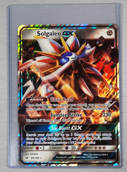 Pokemon Cards 3 Jumbo Oversized Lot Charizard Ash Greninja Solgaleo Foil Holo - Image 3