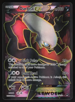 Darkrai EX - 118/122 - Full Art Ultra Rare - XY Break Point - Pokemon Card - Image 1