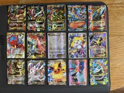 Pokemon XY 15 Card Rare Lot Secret Rare Mega Full Art LP-HP - SEE PICS/Descrip - Image 2