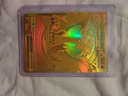 Mega Charizard X EX Phantasmal Flames 130/94 Mega Ultra Rare Gold Card - Image 5