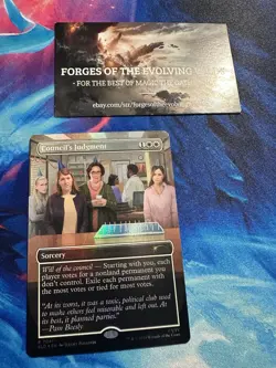 Council's Judgment Foil 7041 Dwight's Destiny The Office Bonus Card - Image 1