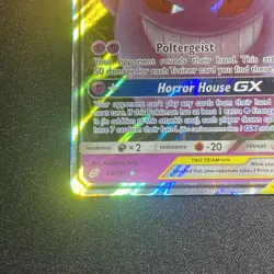 Gengar & Mimikyu GX 53/181 Team Up Holo Pokemon Card TCG - Image 5