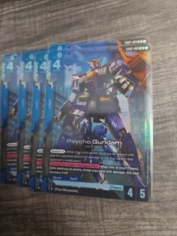 Psycho Gundam (LR) GD02-001 - Gundam TCG Card Game - Dual Impact *English - Image 1