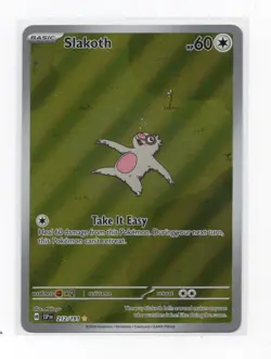 Slakoth 212/191 Sv08: Surging Sparks Holo Full Art Pokemon TCG Card - Image 1