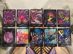 10X PRB-01 THE BEST One Piece Japanese DON!! Card Foil Playset - NM 🔥 - Image 1