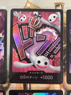 10X PRB-01 THE BEST One Piece Japanese DON!! Card Foil Playset - NM 🔥 - Image 4