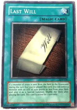 Last Will TCG SDY-039 - Common - Card - Image 2