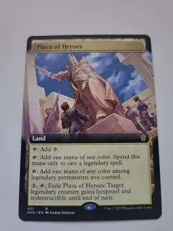 Plaza of Heroes (Extended Art) Dominaria United Regular - Image 1
