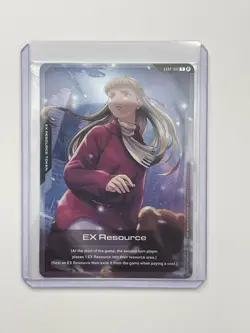 Gundam TCG Resource Card Relena Resource EXRP-001 Foil English SDCC 2025 Promo - Image 1