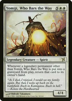 Yomiji, Who Bars the Way LP Betrayers of Kamigawa MTG - Image 1
