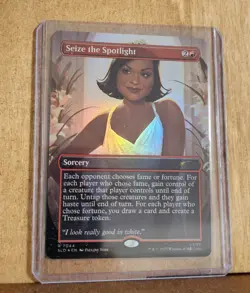 MTG Secret Lair Seize The Spotlight Foil 7044 The Office :Dwight's Destiny Bonus - Image 1