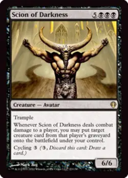 MTG - 4 x Scion of Darkness - Playset 4x x4 - Archenemy Regular NM - Image 1