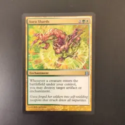 Aura Shards LP Commander 2011 CMD 182/318 Regular Uncommon English MTG - Image 1