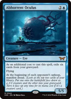 MTG Abhorrent Oculus #42 - Duskmourn DSK Near Mint Magic the Gathering - Image 1