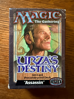1999 Magic The Gathering Urza's Destiny ASSASSIN Deck ~ OPENED ~ MTG WOTC - Image 1