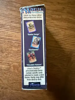 1999 Magic The Gathering Urza's Destiny ASSASSIN Deck ~ OPENED ~ MTG WOTC - Image 4