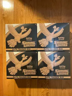 Pokemon TCG 2017 Sun & Moon Shining Legends Elite Trainer Box FACTORY SEALED - Image 5