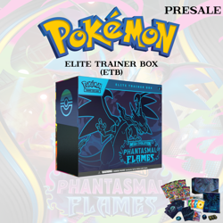 Pokemon TCG PHANTASMAL FLAMES ETB PRESALE - Image 1