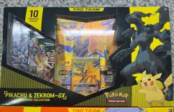 Pokemon TCG: Reshiram & Charizard/Pikachu & Zekrom GX Tag Team Boxes 2021 Sealed - Image 4